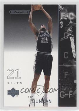 2002-03 Upper Deck Ovation - [Base] #75 - Tim Duncan