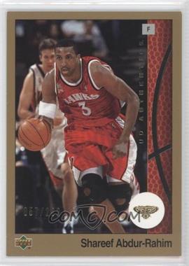 2002-03 Upper Deck UD Authentics - [Base] - Gold #1 - Shareef Abdur-Rahim /250