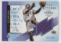 Chris Webber #/500