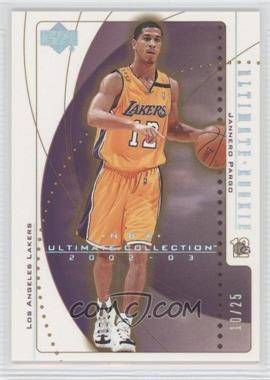 2002-03 Upper Deck Ultimate Collection - [Base] - Spectrum #119 - Jannero Pargo /25