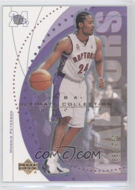 2002-03 Upper Deck Ultimate Collection - [Base] #64 - Morris Peterson /750