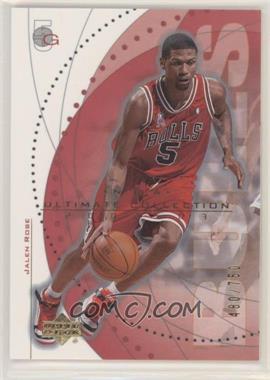 2002-03 Upper Deck Ultimate Collection - [Base] #7 - Jalen Rose /750