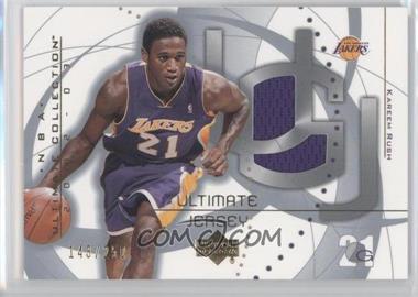 2002-03 Upper Deck Ultimate Collection - Ultimate Game Jerseys #KR - Kareem Rush /250