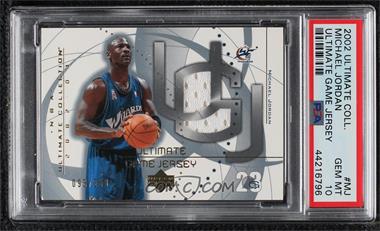 2002-03 Upper Deck Ultimate Collection - Ultimate Game Jerseys #MJ - Michael Jordan /250 [PSA 10 GEM MT]