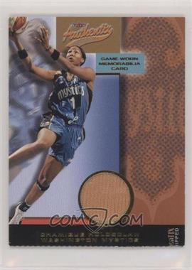 2002 Fleer Authentix WNBA - Memorabilia - Ripped #_CHHO - Chamique Holdsclaw