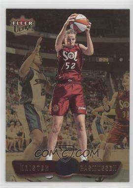 2002 Fleer Ultra WNBA - [Base] - Gold Medallion #13 - Kristen Rasmussen