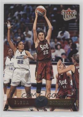 2002 Fleer Ultra WNBA - [Base] #21 - Elena Baranova