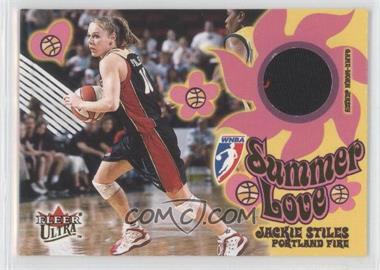 2002 Fleer Ultra WNBA - Summer of Love #14 SL - Jackie Stiles