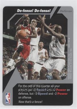 2002 NBA Showdown - Strategy #S35 - De-fense! De-fense!