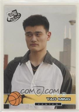 2002 Press Pass - [Base] - Collectible Tin Holofoil #CT18 - Yao Ming