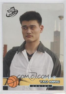 2002 Press Pass - [Base] - Collectible Tin Holofoil #CT18 - Yao Ming