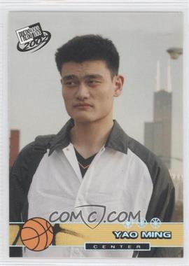 2002 Press Pass - [Base] - Collectible Tin Holofoil #CT18 - Yao Ming