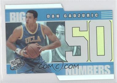 2002 Press Pass - Big Numbers #BN 10 - Dan Gadzuric