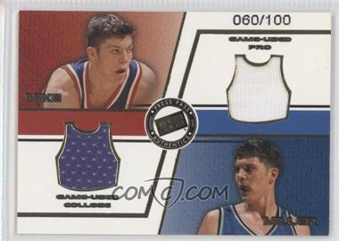 2002 Press Pass - Combos Jersey #CJ/MMI - Mike Miller /100