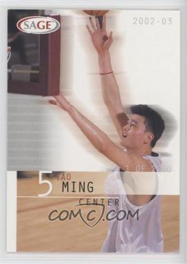 2002 Sage - [Base] #21 - Yao Ming /2900