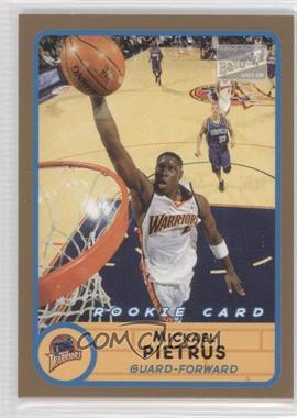 2003-04 Bazooka - [Base] - Gold #244.1 - Mickael Pietrus (White Jersey)