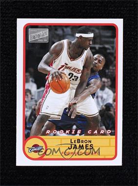 2003-04 Bazooka - [Base] - Mini #223.1 - LeBron James (White Jersey)