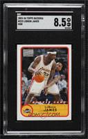 LeBron James (White Jersey) [SGC 8.5 NM/Mt+]