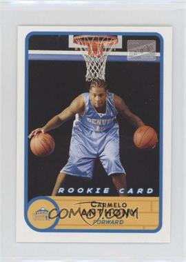 2003-04 Bazooka - [Base] - Mini #240.2 - Carmelo Anthony (Blue Jersey)