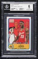 LeBron James [BGS 6 EX‑MT]