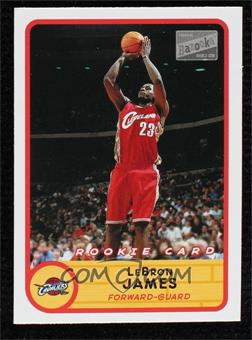 2003-04 Bazooka - [Base] #223.2 - LeBron James (Red Jersey)