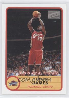 2003-04 Bazooka - [Base] #223.2 - LeBron James (Red Jersey)