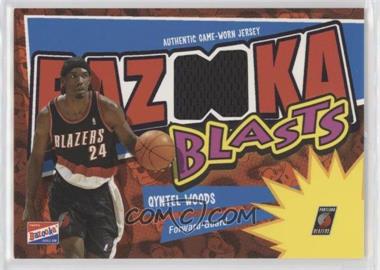 2003-04 Bazooka - Bazooka Blasts Memorabilia #BB-QW - Qyntel Woods
