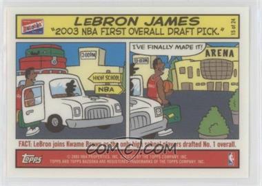 2003-04 Bazooka - Comic Strip #15 - LeBron James
