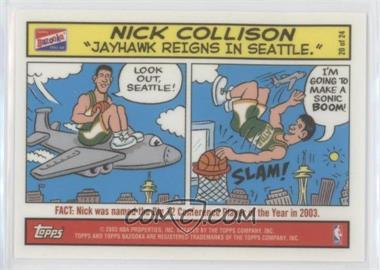 2003-04 Bazooka - Comic Strip #20 - Nick Collison