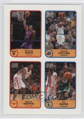 2003-04 Bazooka - Stickers #49 - Adrian Griffin, Vin Baker, Antonio Davis, Jarron Collins