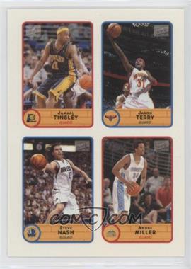 2003-04 Bazooka - Stickers #5 - Jamaal Tinsley, Jason Terry, Steve Nash, Andre Miller