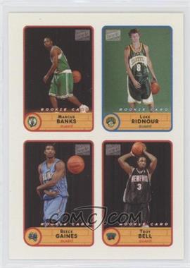 2003-04 Bazooka - Stickers #53 - Luke Ridnour, Reece Gaines, Marcus Banks, Troy Bell