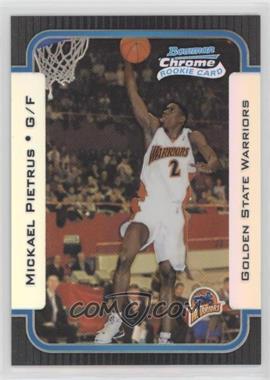 2003-04 Bowman - [Base] - Chrome Refractor #145 - Rookies - Mickael Pietrus /300