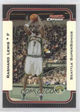 2003-04 Bowman - [Base] - Chrome Refractor #36 - Rashard Lewis /300