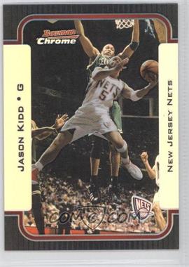 2003-04 Bowman - [Base] - Chrome Refractor #80 - Jason Kidd /300