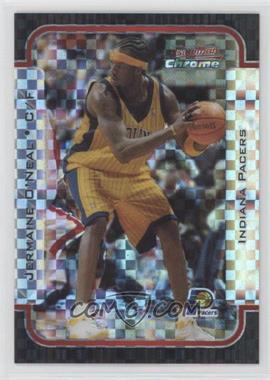 2003-04 Bowman - [Base] - Chrome X-Fractor #17 - Jermaine O'Neal /150