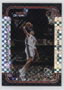 2003-04 Bowman - [Base] - Chrome X-Fractor #18 - Kenyon Martin /150