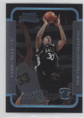 2003-04 Bowman - [Base] - Chrome #120 - Rookies - David West