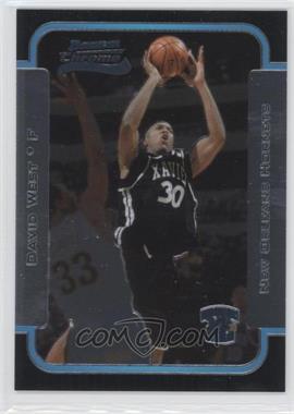 2003-04 Bowman - [Base] - Chrome #120 - Rookies - David West