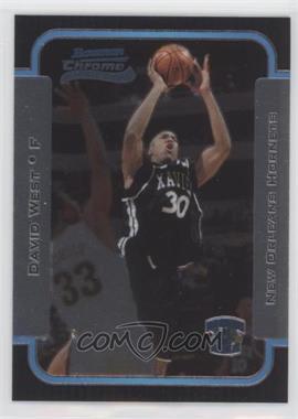2003-04 Bowman - [Base] - Chrome #120 - Rookies - David West