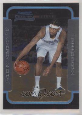 2003-04 Bowman - [Base] - Chrome #140 - Rookies - Carmelo Anthony