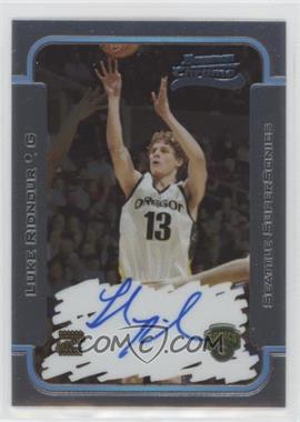 2003-04 Bowman - [Base] - Chrome #155 - Autographed Rookies - Luke Ridnour /250