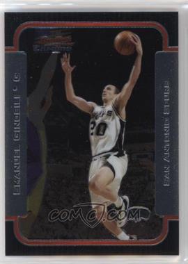 2003-04 Bowman - [Base] - Chrome #87 - Emanuel Ginobili