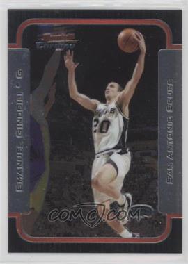 2003-04 Bowman - [Base] - Chrome #87 - Emanuel Ginobili