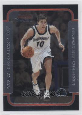 2003-04 Bowman - [Base] - Chrome #9 - Wally Szczerbiak