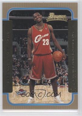 2003-04 Bowman - [Base] - Gold #123 - Rookies - LeBron James