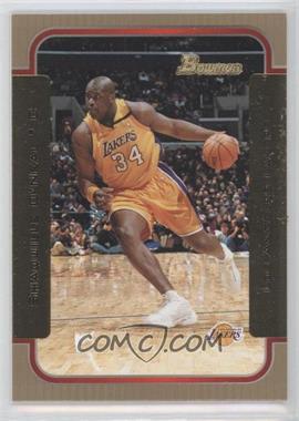 2003-04 Bowman - [Base] - Gold #50 - Shaquille O'Neal