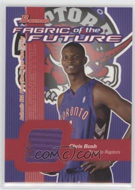 2003-04 Bowman - Fabric of the Future #FF-CB - Chris Bosh