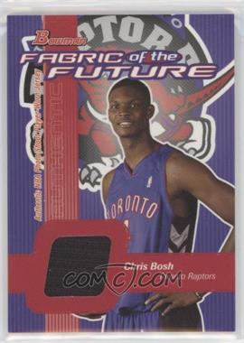 2003-04 Bowman - Fabric of the Future #FF-CB - Chris Bosh