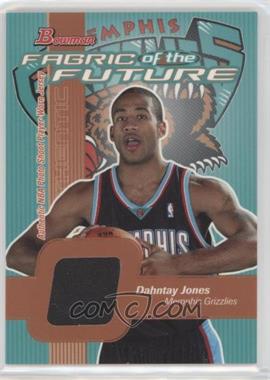 2003-04 Bowman - Fabric of the Future #FF-DJ - Dahntay Jones